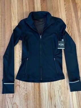 Victoria secret sport jacket with mesh insert size XS